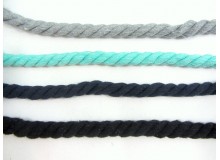 Baumwollkordel Uni gedreht 12mm